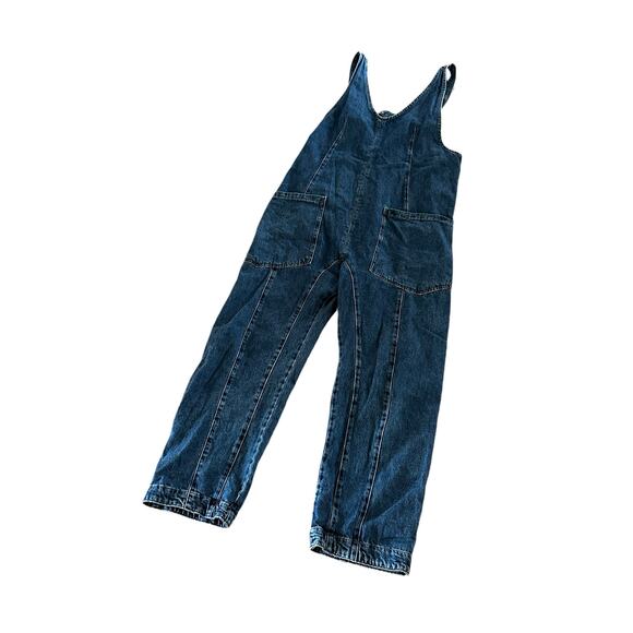 We The Free Blue Denim Jumpsuit - Picture 2 of 7